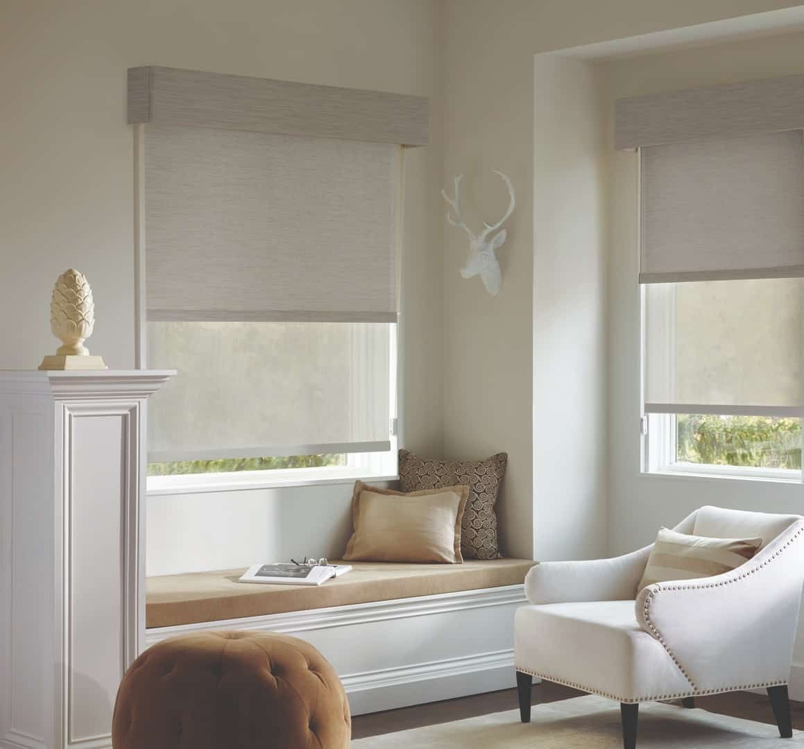 The Benefits of Roller and Solar Shades near Grand Rapids, Michigan (MI) including modern designs.
