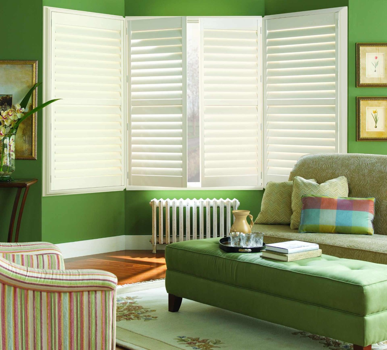 Hunter Douglas Palm Beach™ Polysatin™ Vinyl Shutters near Grand Rapids, Michigan (MI)