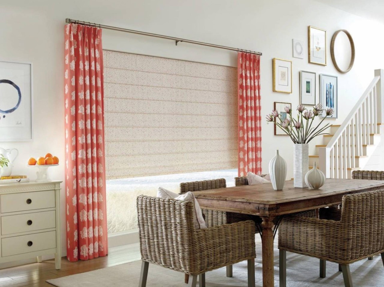 Hunter Douglas Design Studio™ Roman Shades near Grand Rapids, Michigan (MI)